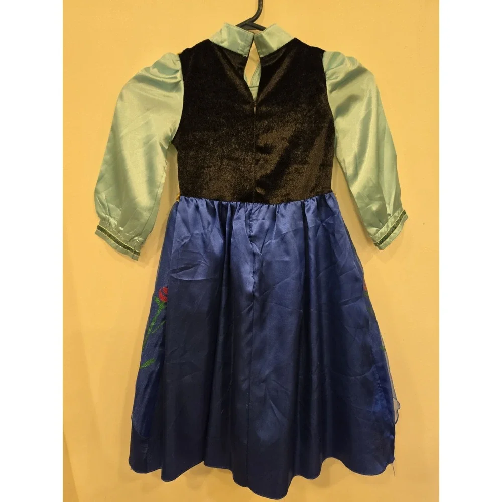 Anna Frozen Costume Menasurements In Photos Halloween Kids Dress Up Disney